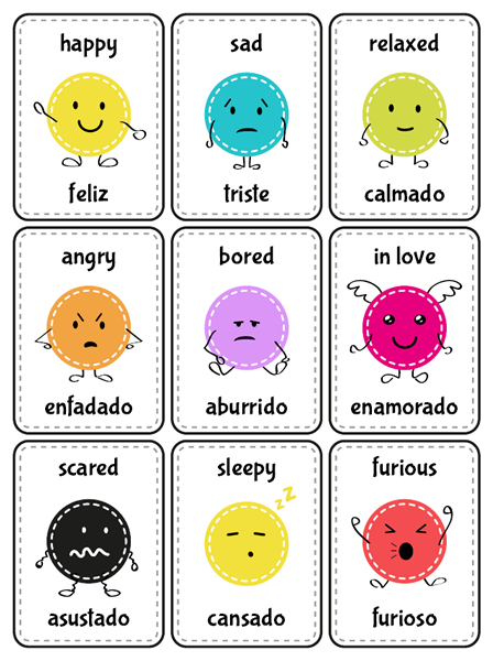 Feelings and emotions – Teacher de Inglés